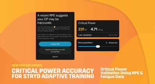 トレーニングの精度を支える基準へ — Adaptive TrainingのCritical Power精度向上