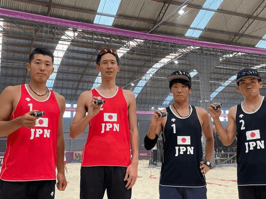 呼吸筋トレーニングデバイス「エアロフィット」がデフビーチバレー日本代表強化選手とパートナーシップ契約を締結！