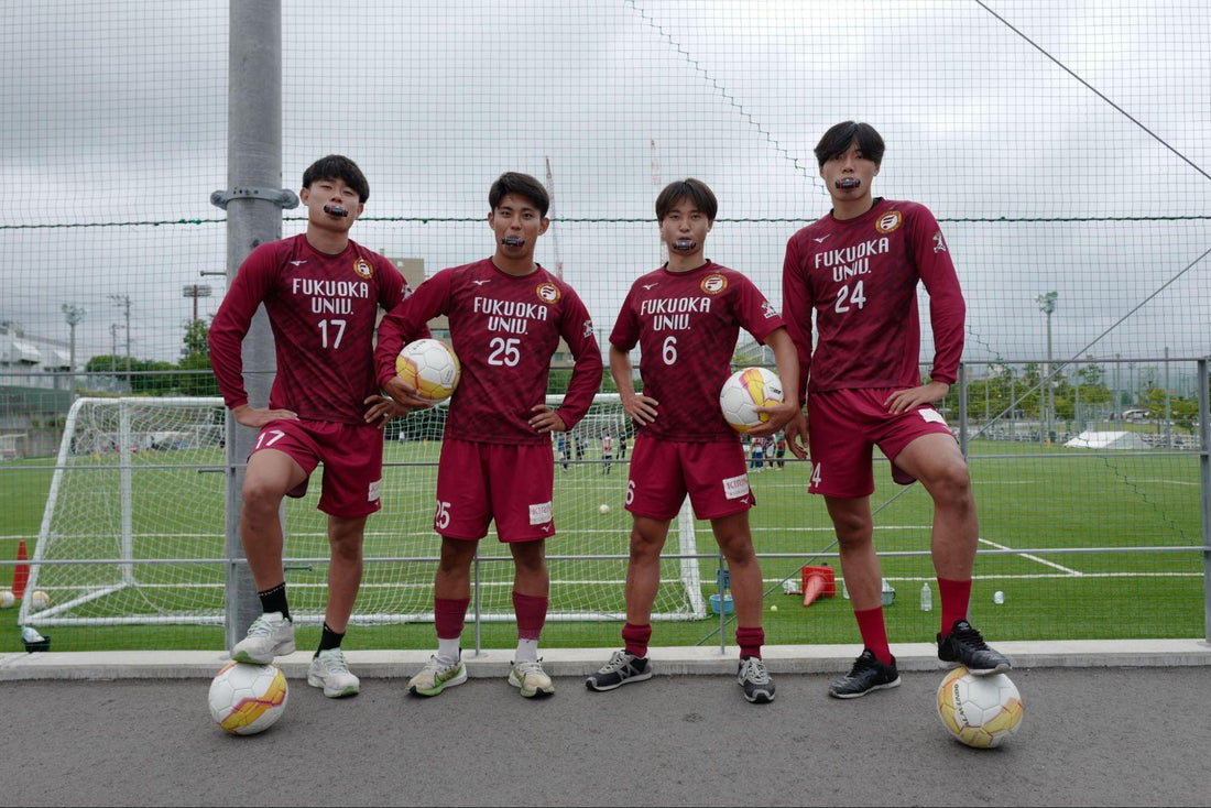 サッカー界初！福岡大学サッカー部とパートナーシップ契約を締結